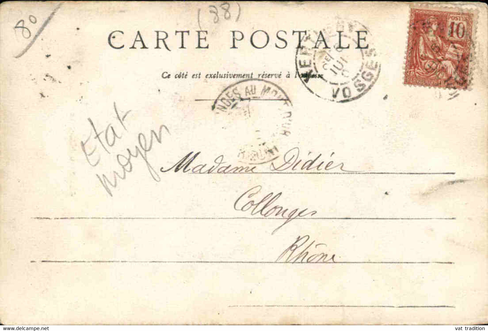FRANCE - Carte Postale - Xertigny - Un Jour De Marché - L 74321 - Xertigny