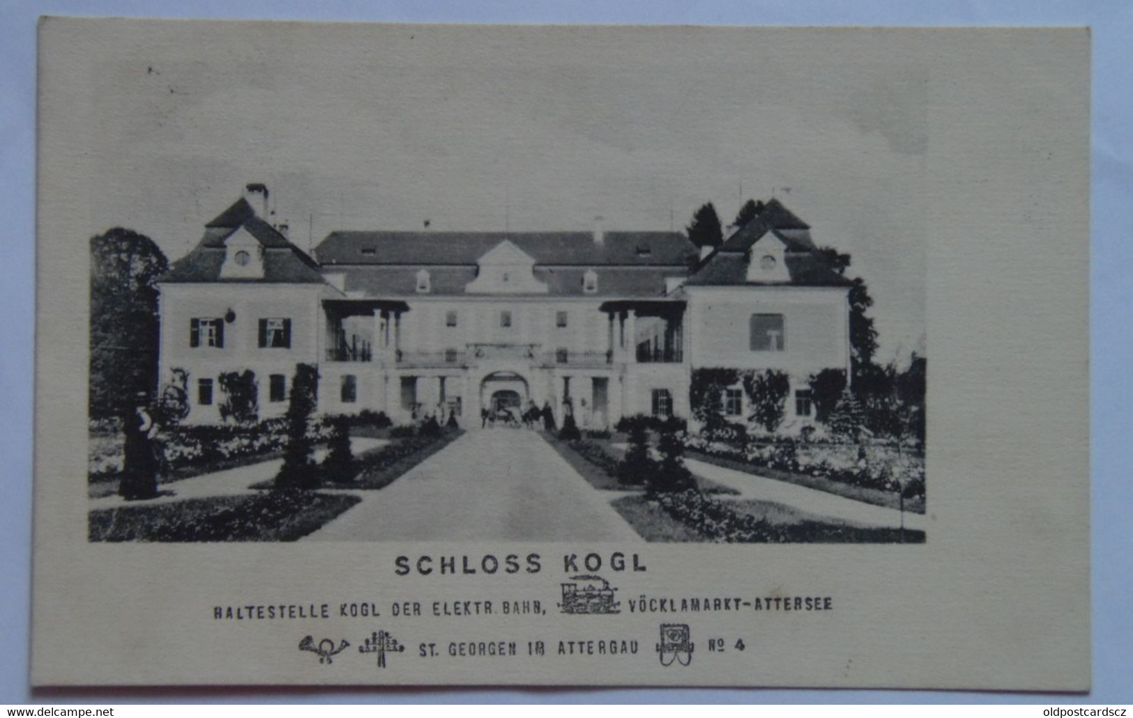 St Georgen Im Attergau 203 Oberösterreich 1917 Schloss Kogl Castle - Vöcklabruck