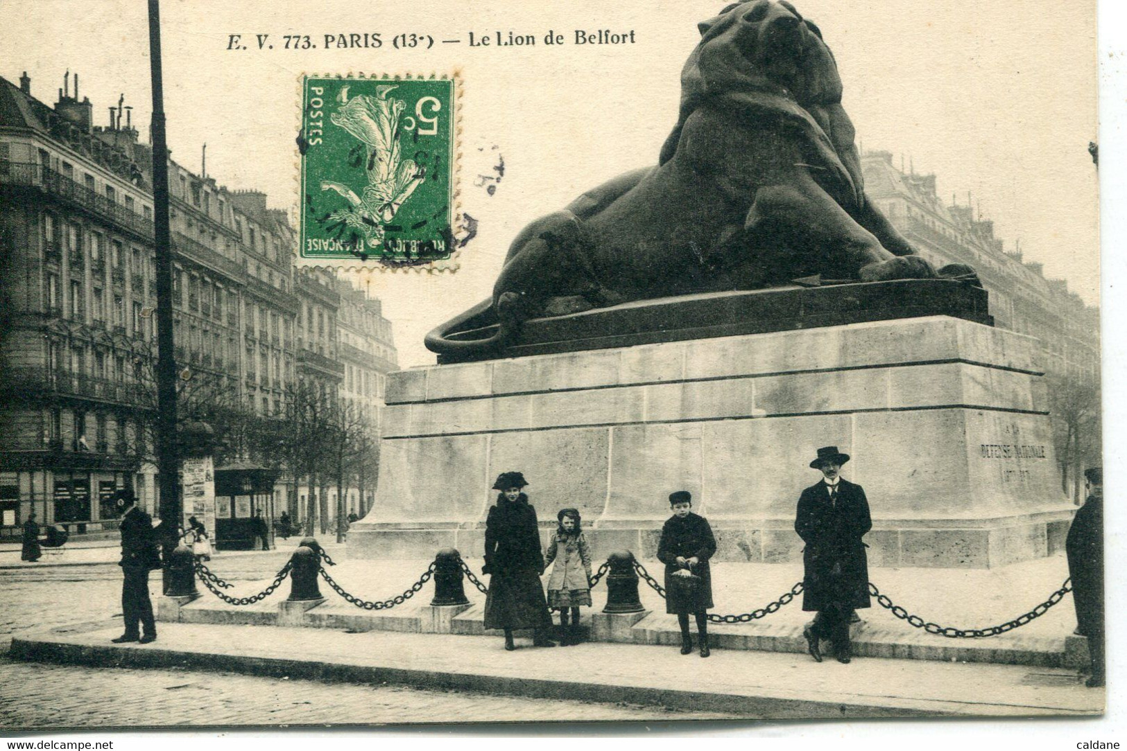 -75-PARIS  XIV - Le  Lion  De  Belfort - Arrondissement: 14