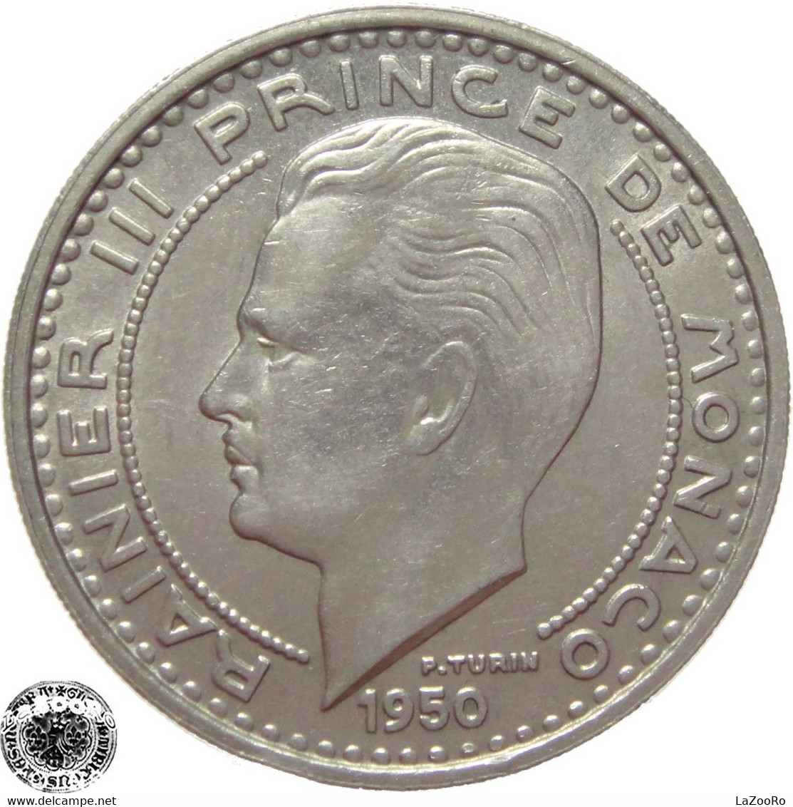 LaZooRo: Monaco 100 Francs 1950 XF / UNC - 1949-1956 Franchi Antichi