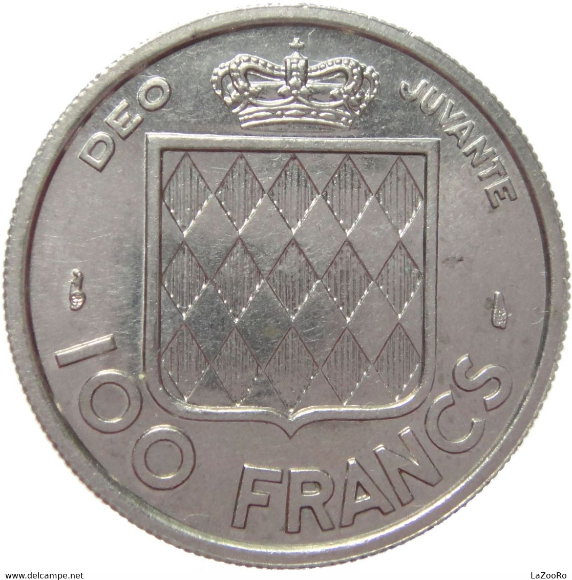 LaZooRo: Monaco 100 Francs 1956 UNC - 1949-1956 Old Francs