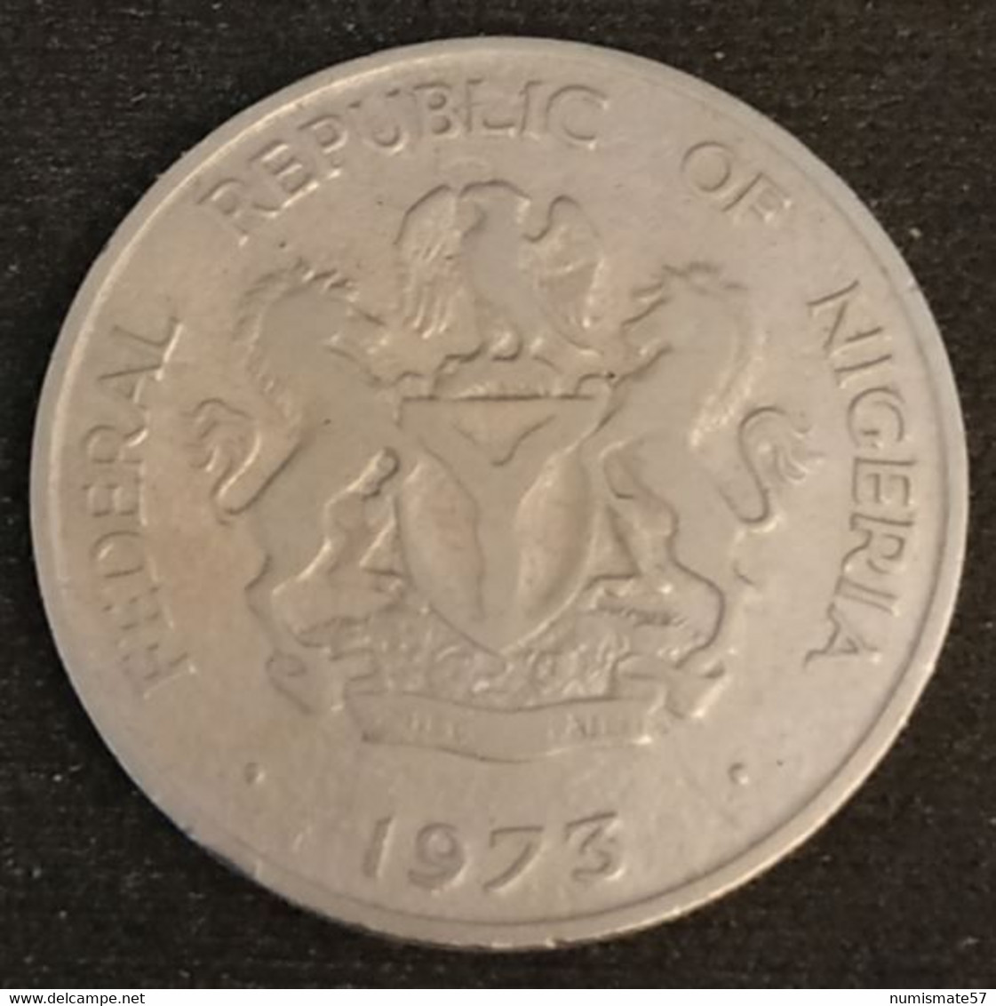 NIGERIA - 10 KOBO 1973 - KM 10.1 - Nigeria