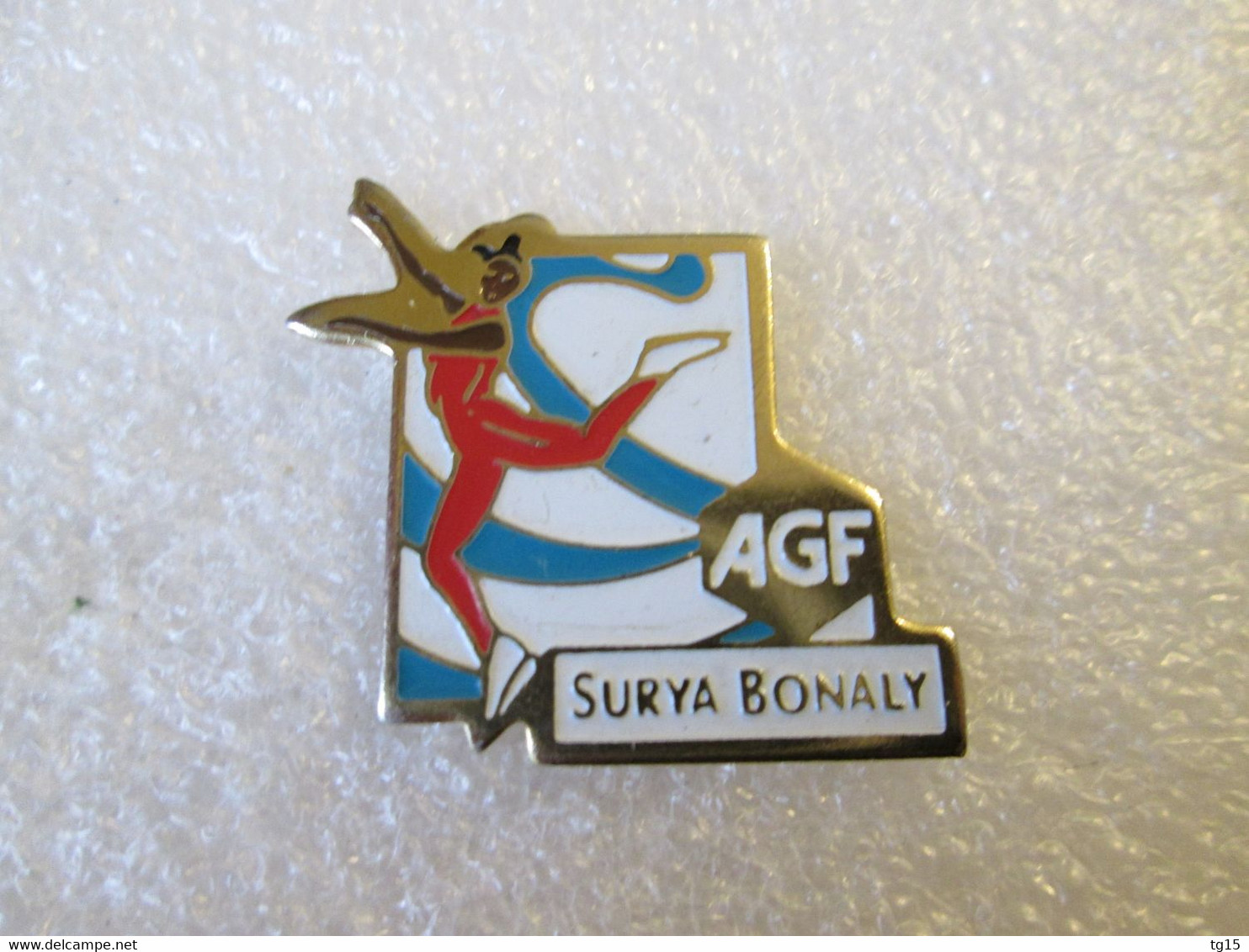 PIN'S   SURYA  BONALY   AGF - Kunstschaatsen