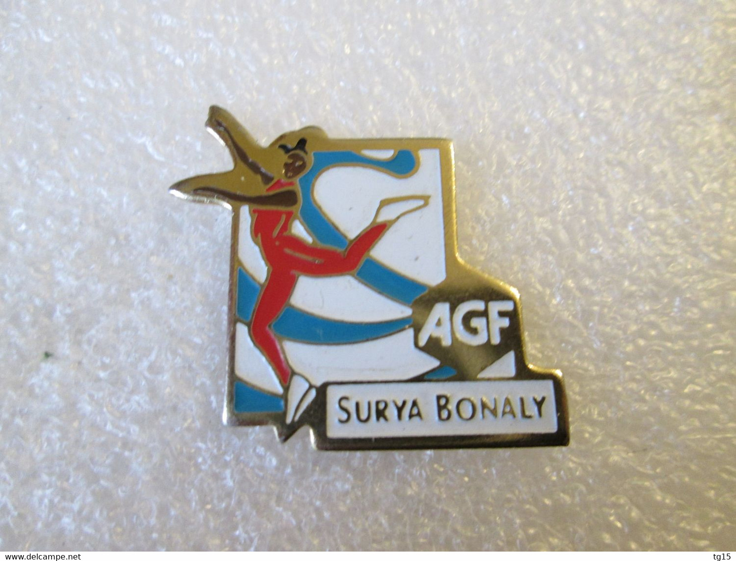 PIN'S   SURYA  BONALY   AGF - Patinage Artistique