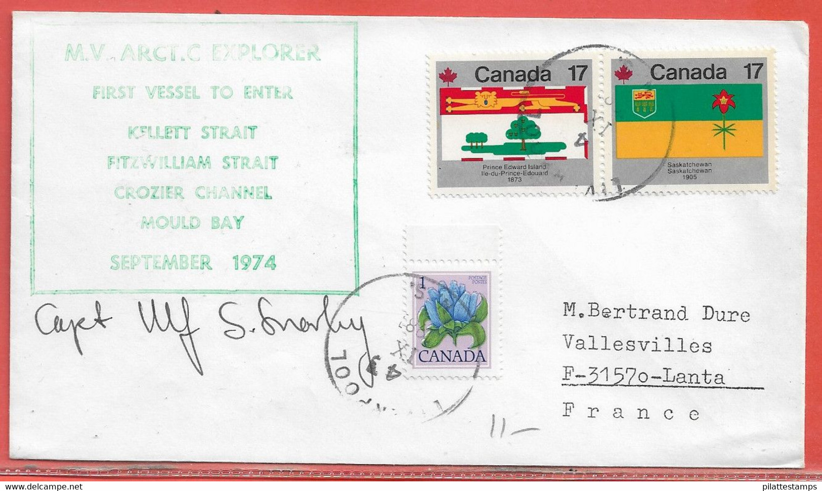 POLAIRE CANADA LETTRE DE 1981 - Other & Unclassified