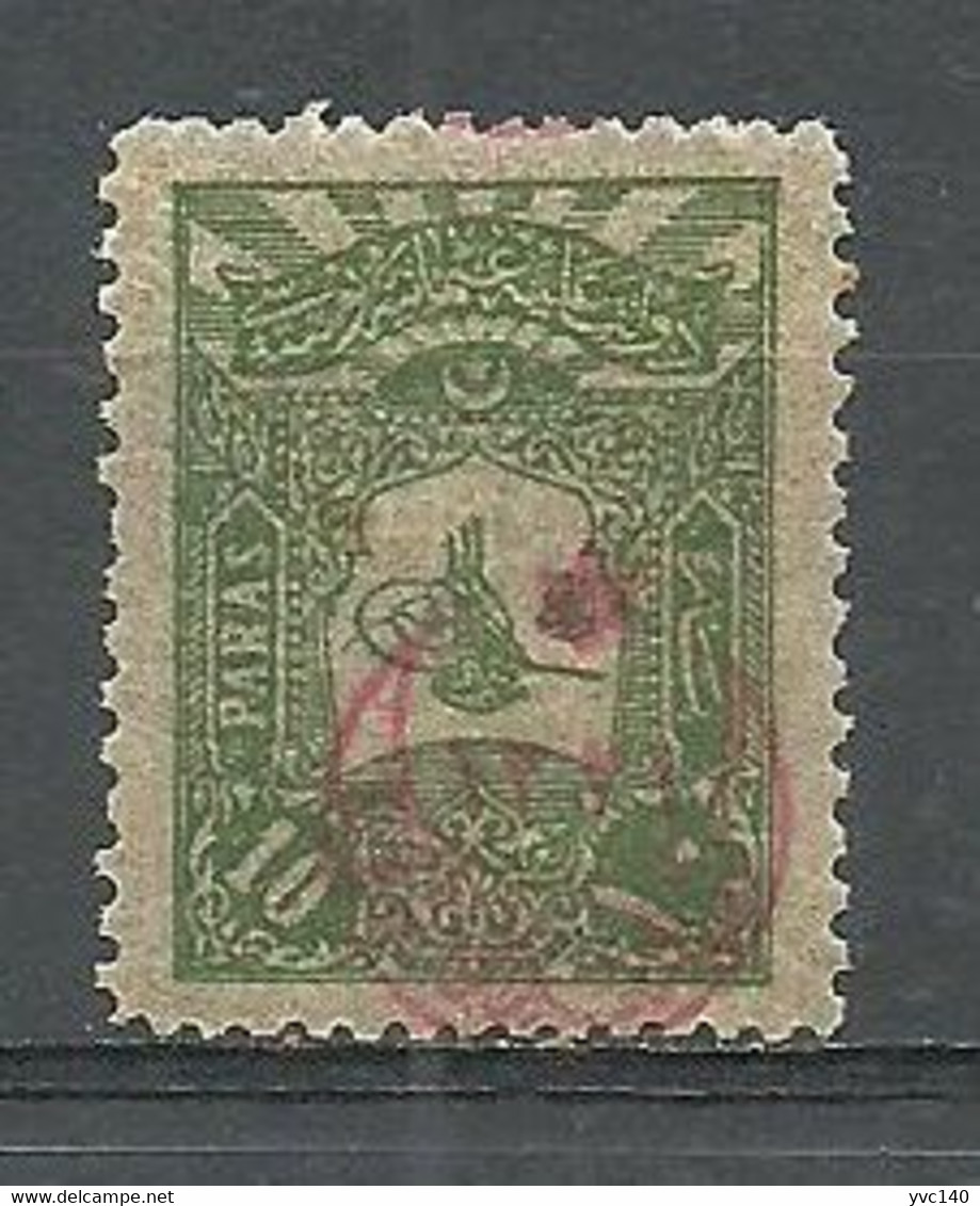 Turkey; 1915 Overprinted War Issue Stamp 10 P. - Unused Stamps