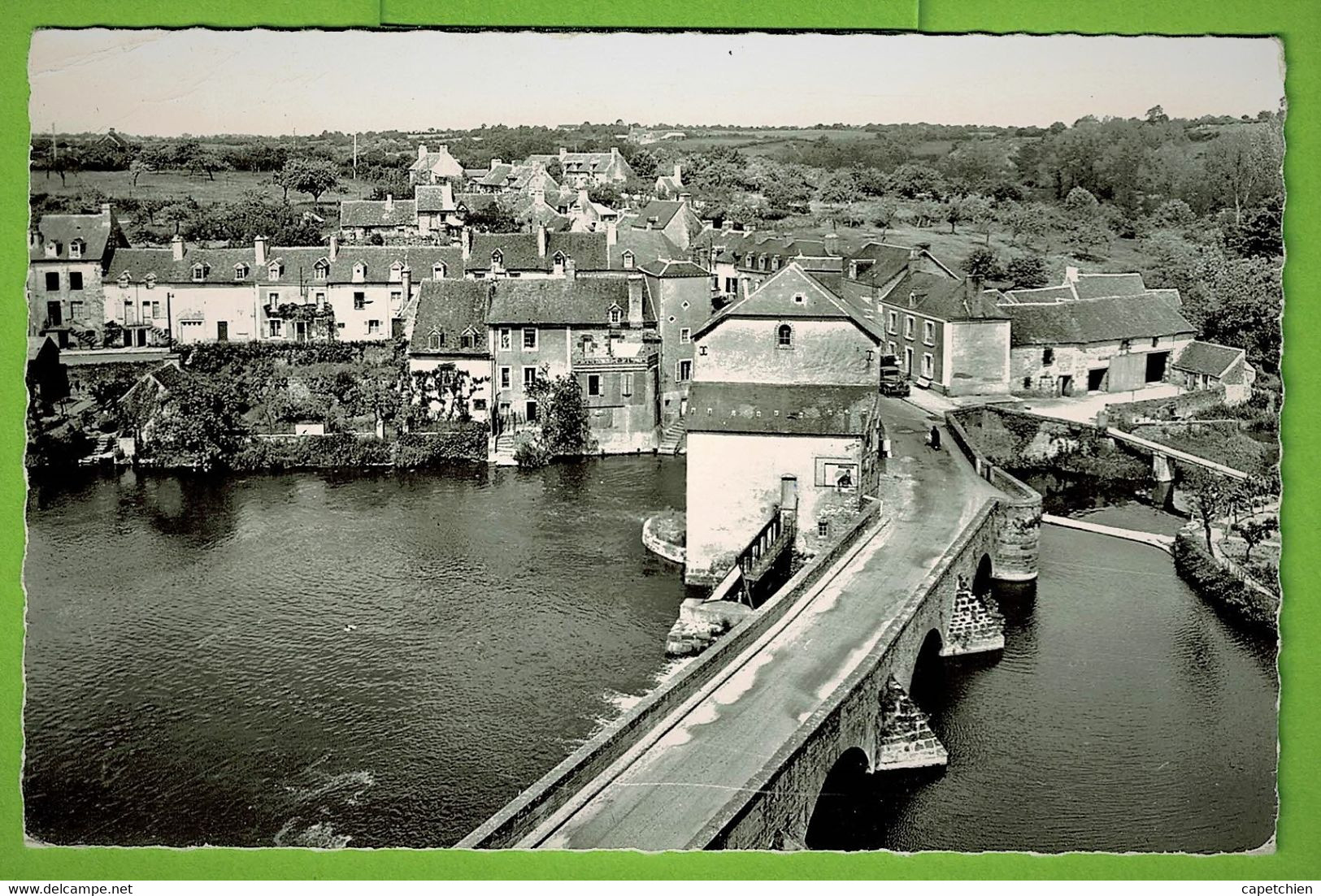 LA FRESNAYE SUR SARTHE / LE PONT DE SILLE SUR LA SARTHE / Carte écrite En 1954 - La Fresnaye Sur Chédouet