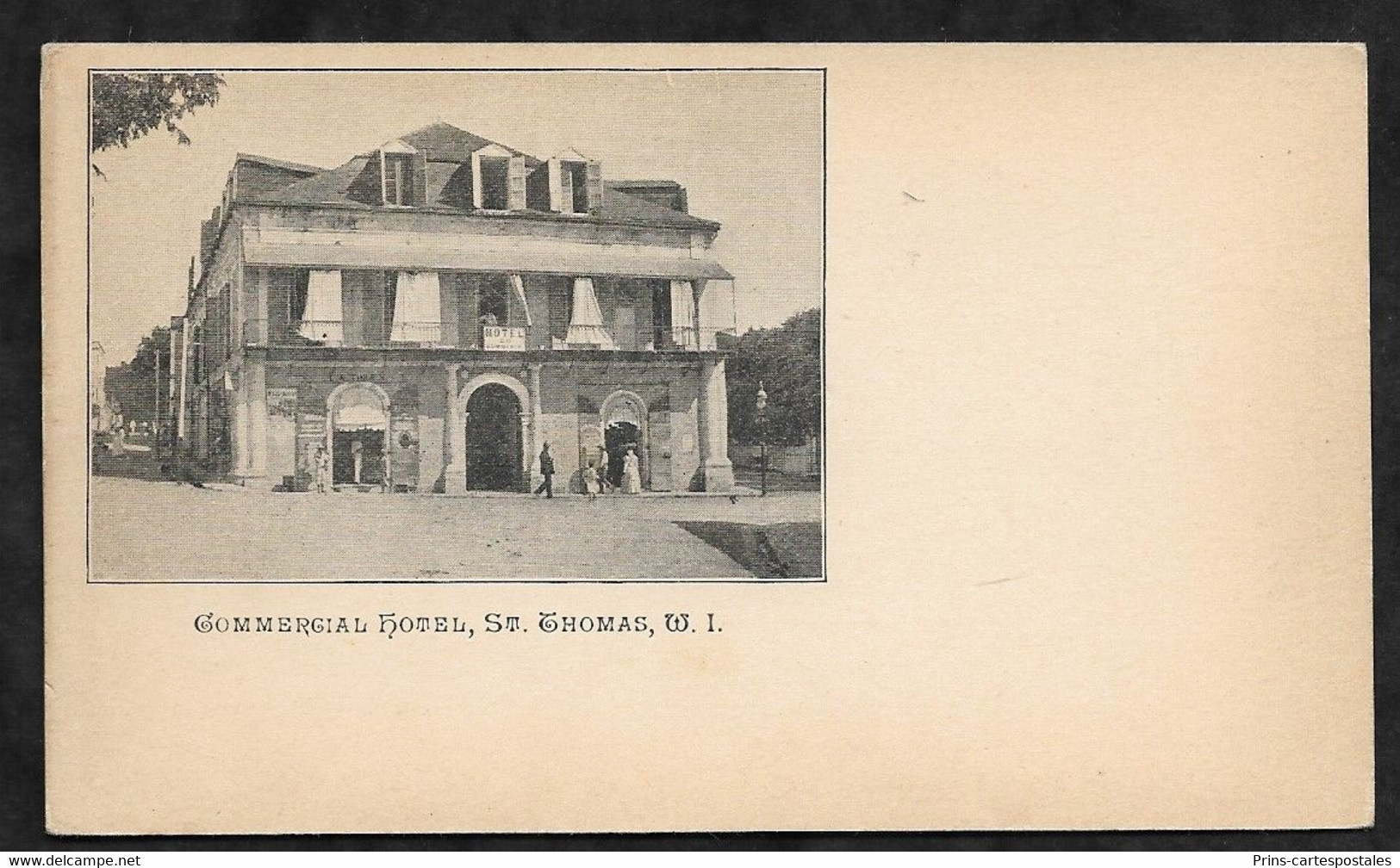 CPA Saint-Thomas Commercial Hotel, St Thomas W.I - Isole Vergini Americane