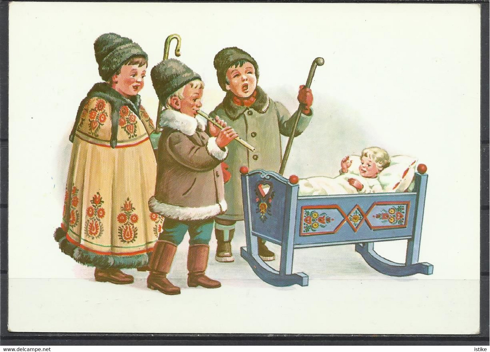 Hungary, Rare Stationery Card, Marry Christmas,1986. - Sonstige & Ohne Zuordnung