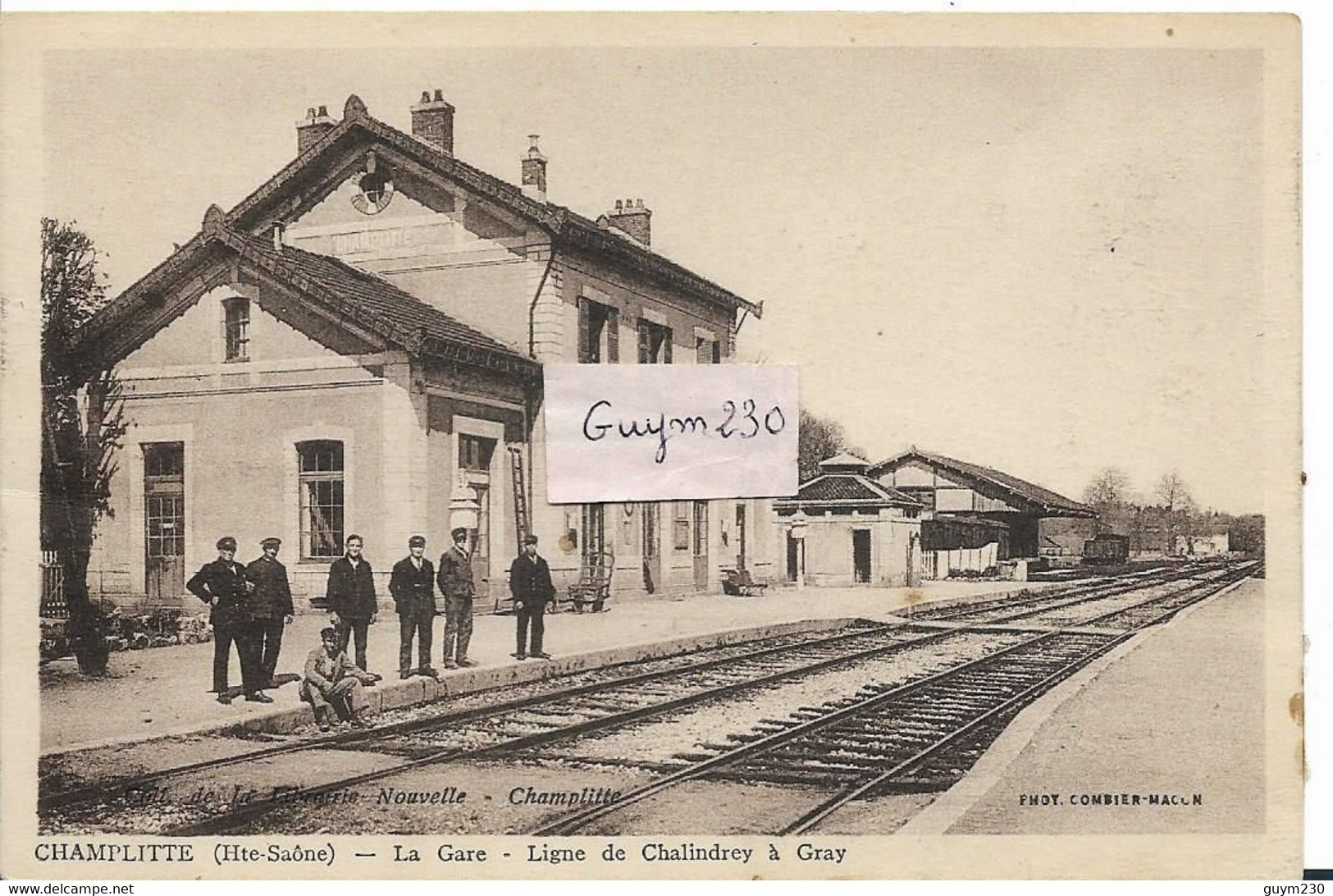 CHAMPLITTE La Gare - Ligne De Chalindrey à Gray - Sonstige & Ohne Zuordnung