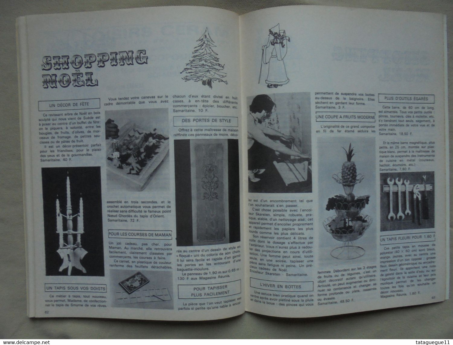 Ancien - Revue Bricolage dans la maison et le jardin N° 29 Décembre 1968