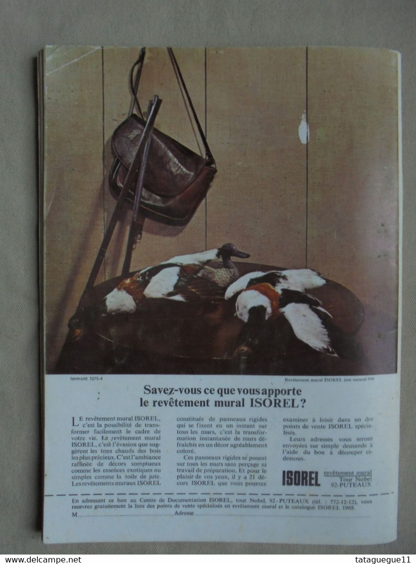 Ancien - Revue Bricolage dans la maison et le jardin N° 29 Décembre 1968