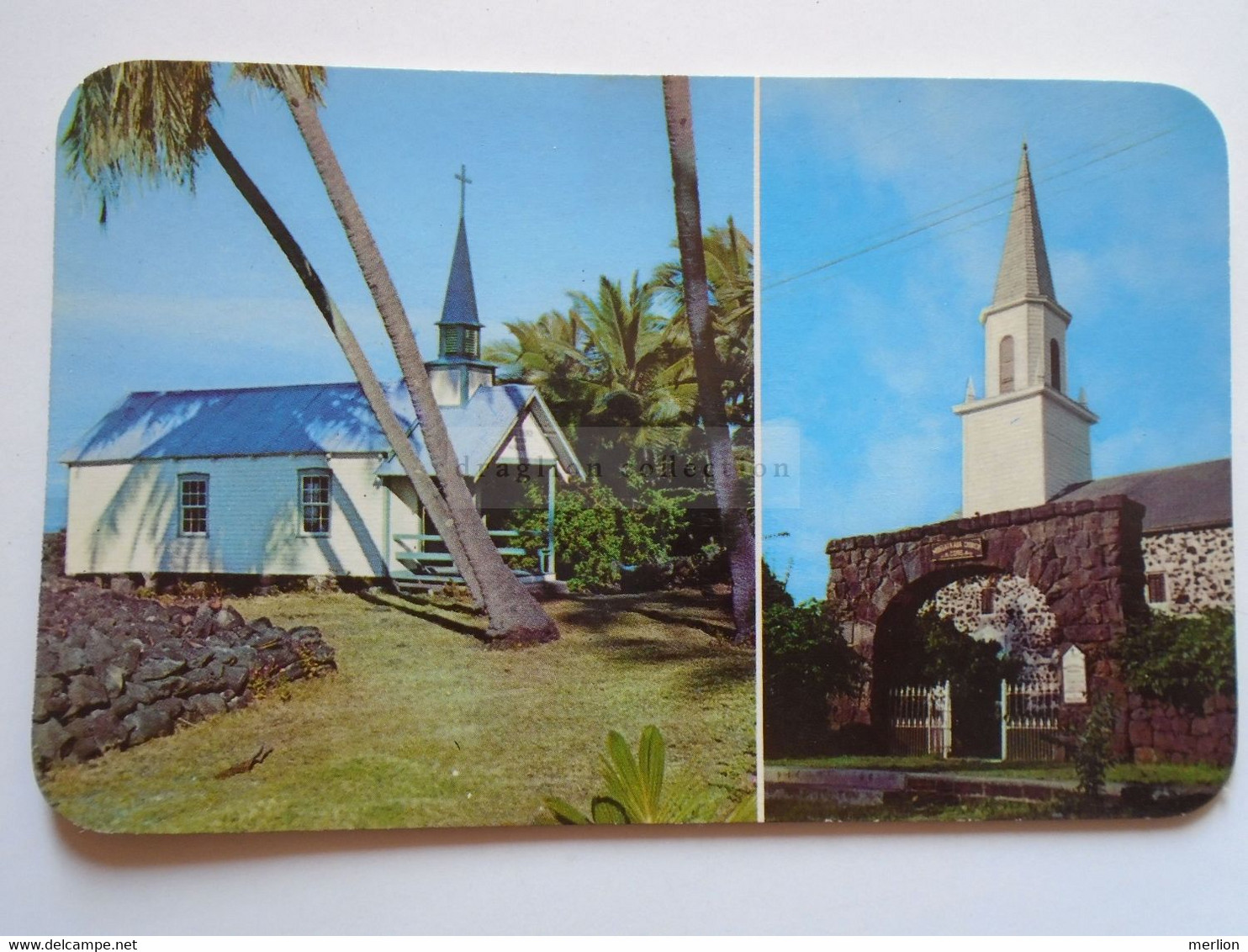 D174886  HAWAII  Churches Of KONA  St. Peter's By The Sea  Mokuai-Kaua  In Kailua-Kona   Hawaii - Big Island Of Hawaii