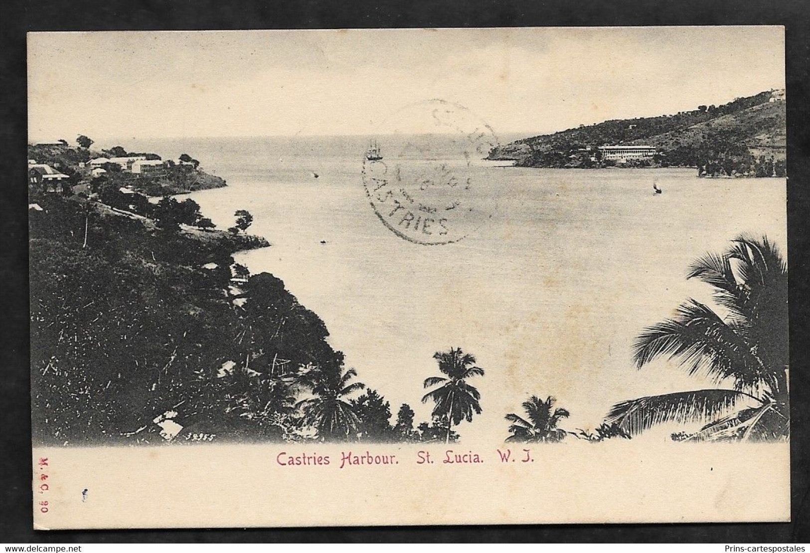 CPA Sainte-Lucie Castries Harbour, St Lucia, B.W.I. - Sainte-Lucie