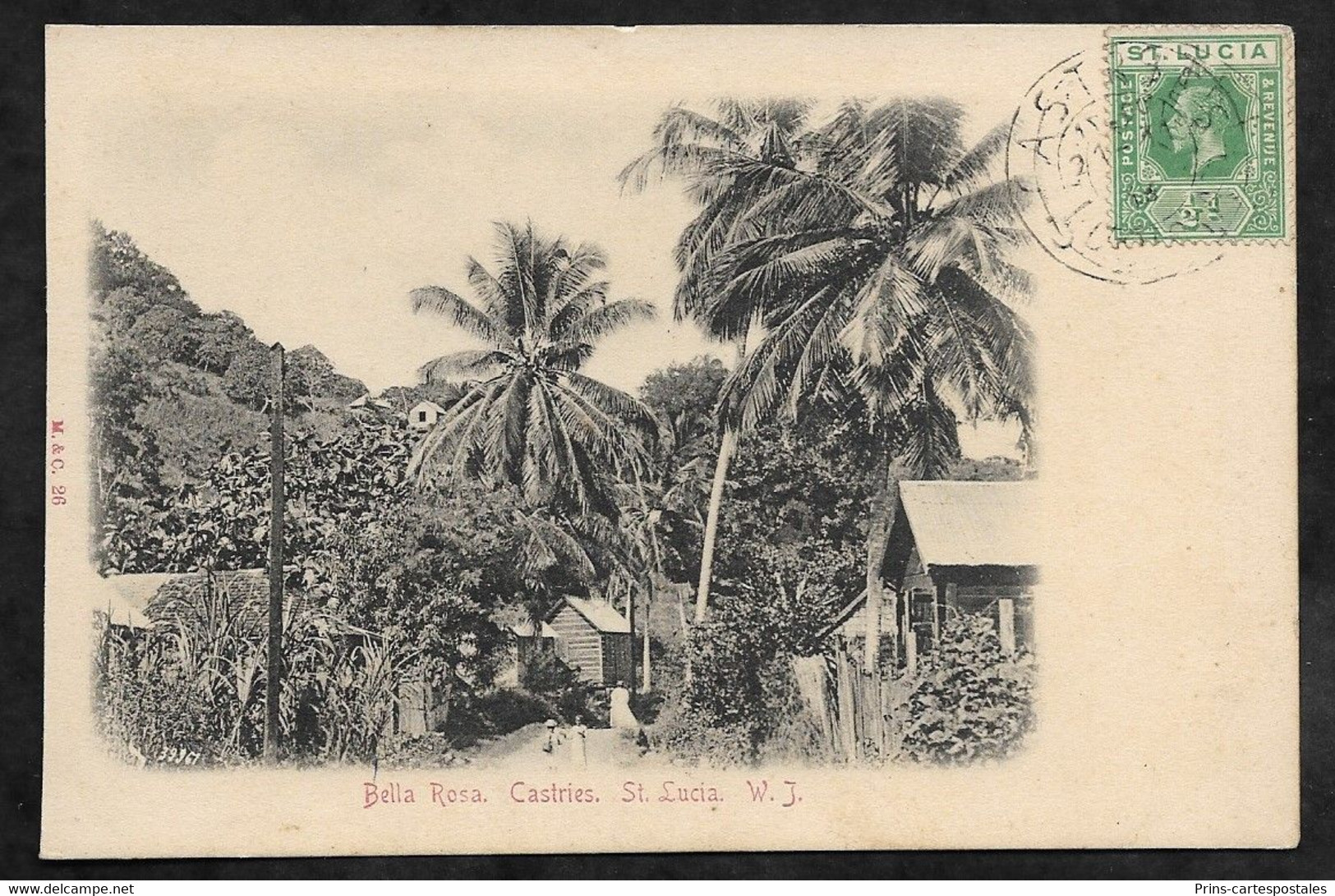 CPA Sainte-Lucie Castries, Bella Rosa, St Lucia B.W.I. - Santa Lucía