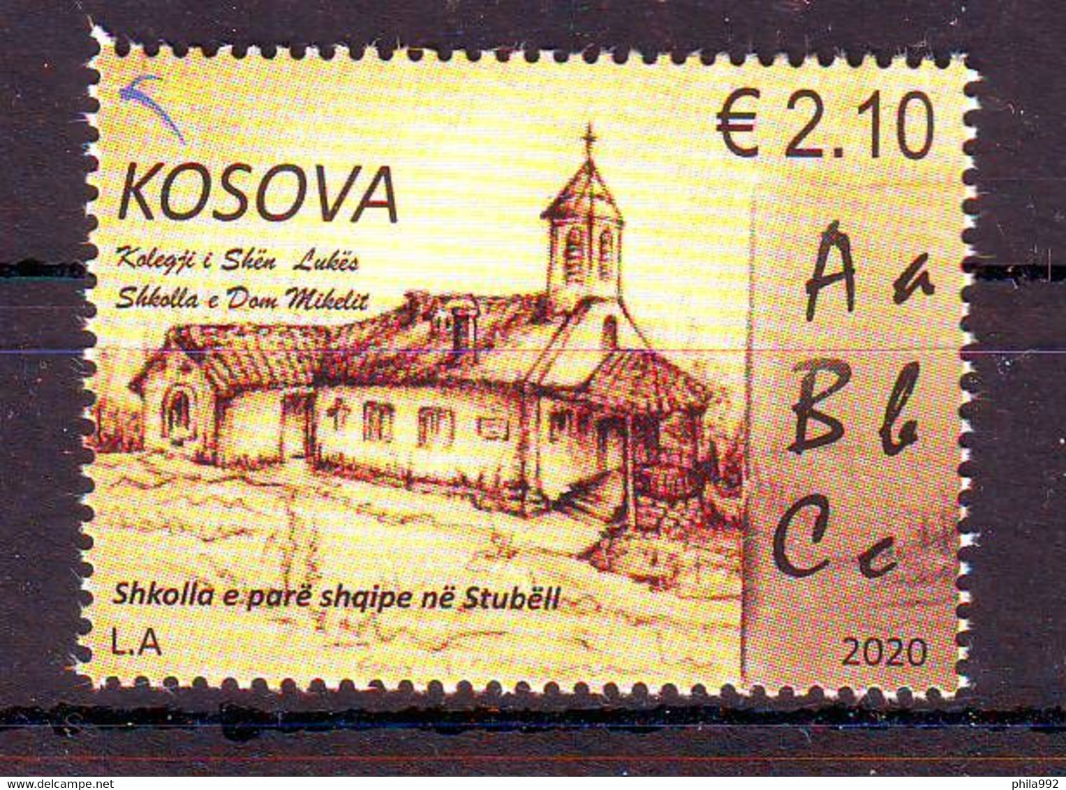 Kosovo 2020 School-house Stubell MNH - Kosovo