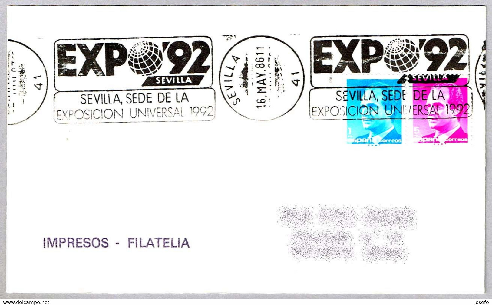 EXPO'92 - SEVILLA. Sevilla, Andalucia, 1986 - 1992 – Sevilla (Spanje)