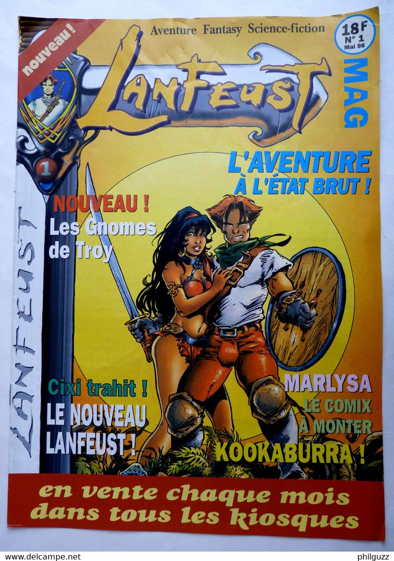 MAGAZINE  LANFEUST MAG N°00    TBE - Couverture LANFEUST DE TROY TARQUIN - Bodoï