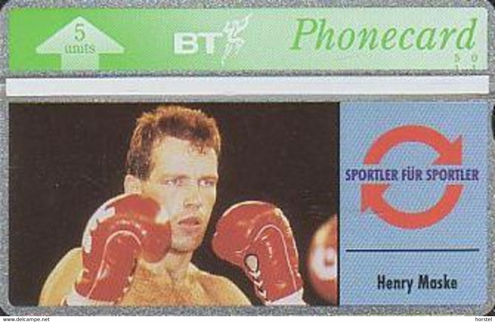 UK Bto 033 Sport Series (4) Henry Maske - Boxer - 342H - Mint - BT Overseas Issues
