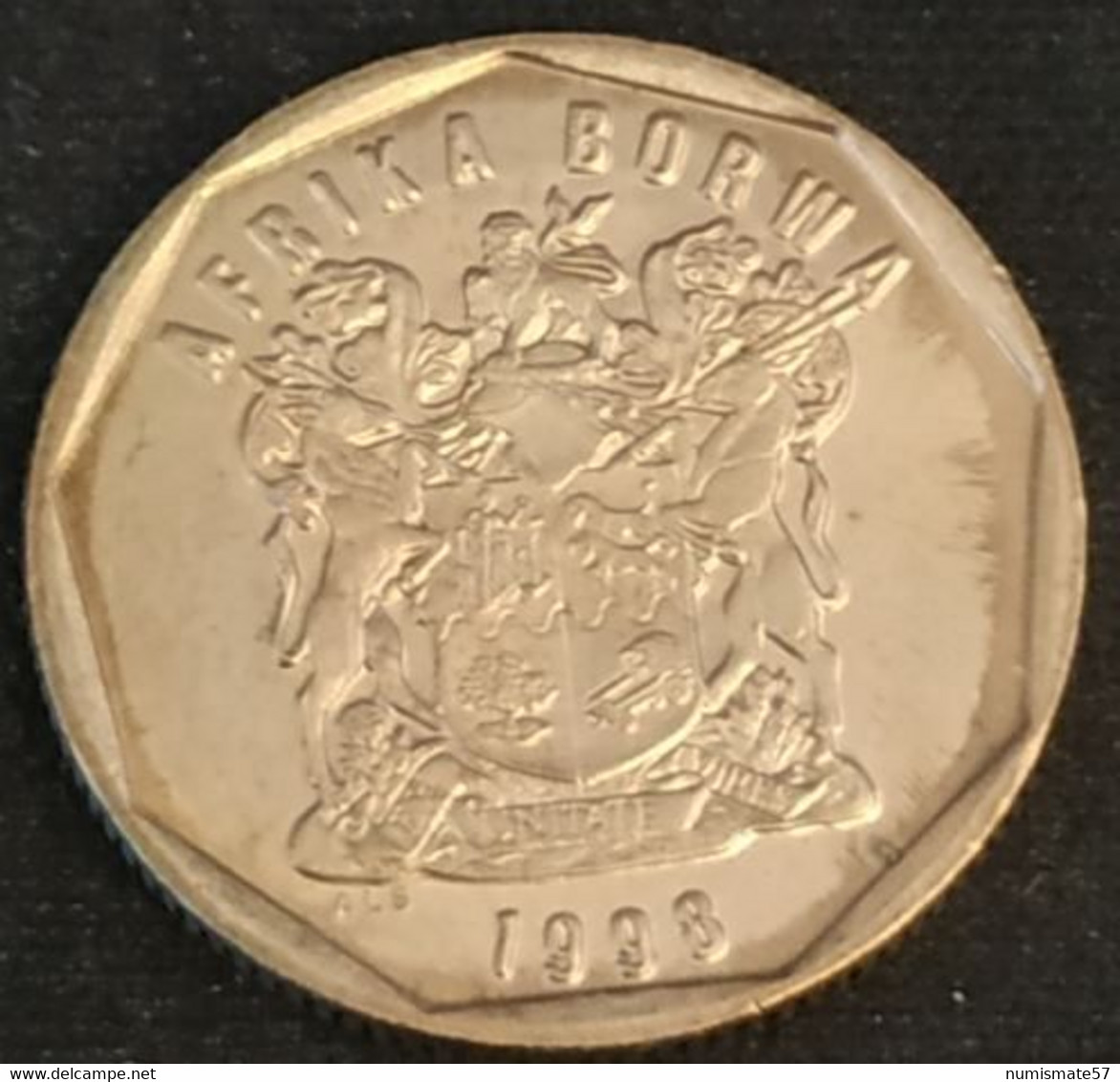 AFRIQUE DU SUD - 50 CENTS 1998 - Sesotho - AFRIKA BORWA - KM 163 - ( South Africa ) - Sud Africa