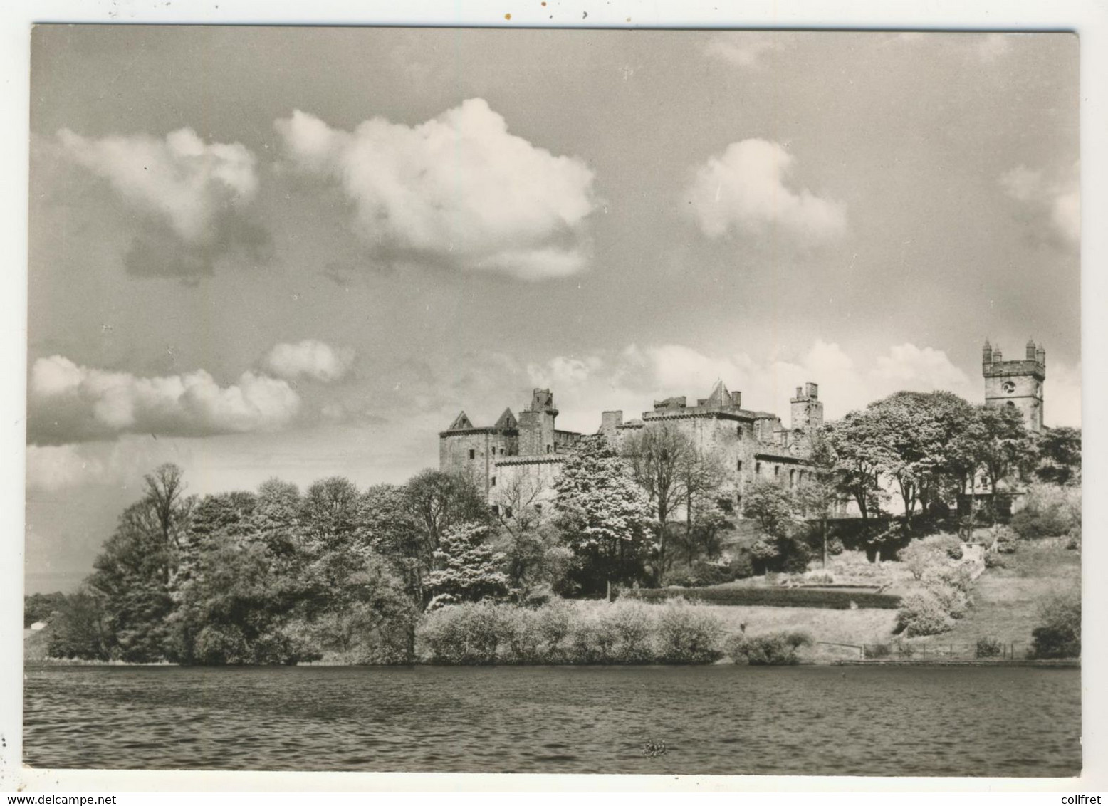 West Lothian - Linlithgow Palace From The NW - West Lothian