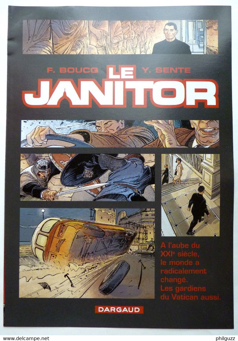 DEPLIANT LE JANITOR 2008 BOUCQ - Press Books