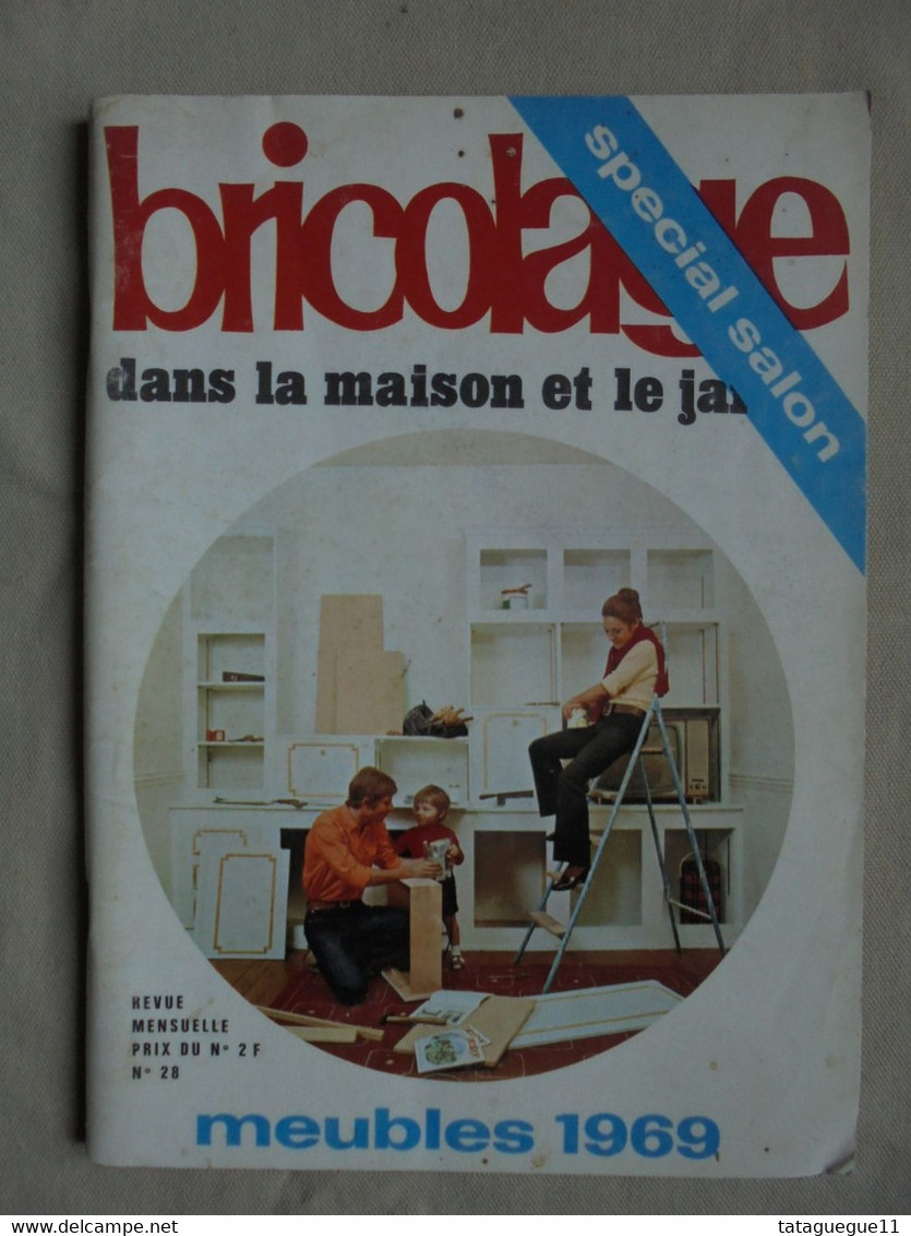 Ancien - Revue Bricolage Dans La Maison Et Le Jardin N° 28 Novembre 1968 - House & Decoration