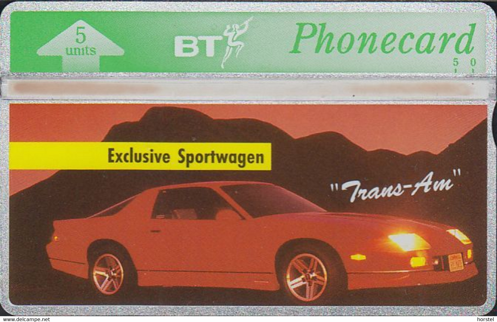 UK Bto 021 Sport Car - Auto - Trans AM- Mint - BT Emissions Etrangères