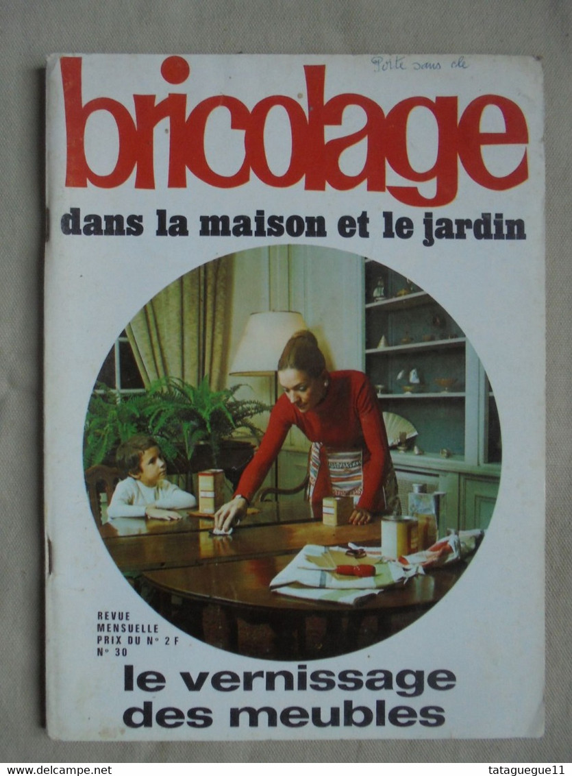 Ancien - Revue Bricolage Dans La Maison Et Le Jardin N° 30 Janvier 1969 - House & Decoration