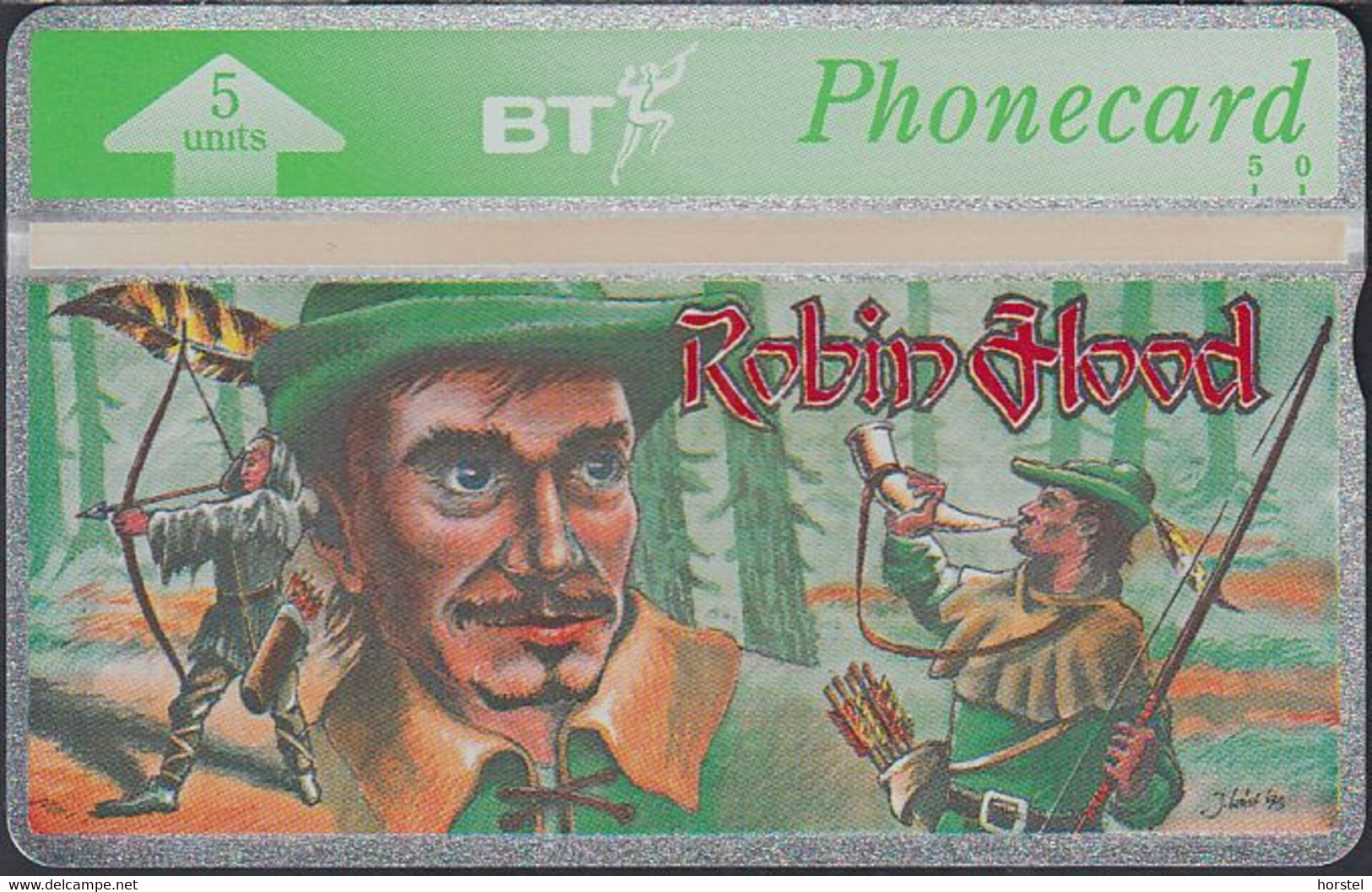 UK Bto 041 Robin Hood - 306E Mint - BT Emissions Etrangères