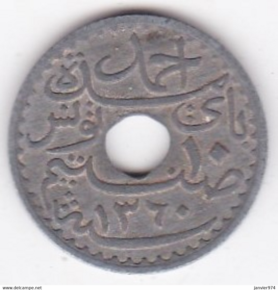 PROTECTORAT FRANCAIS. 10 CENTIMES 1941 En Zinc - Tunisie