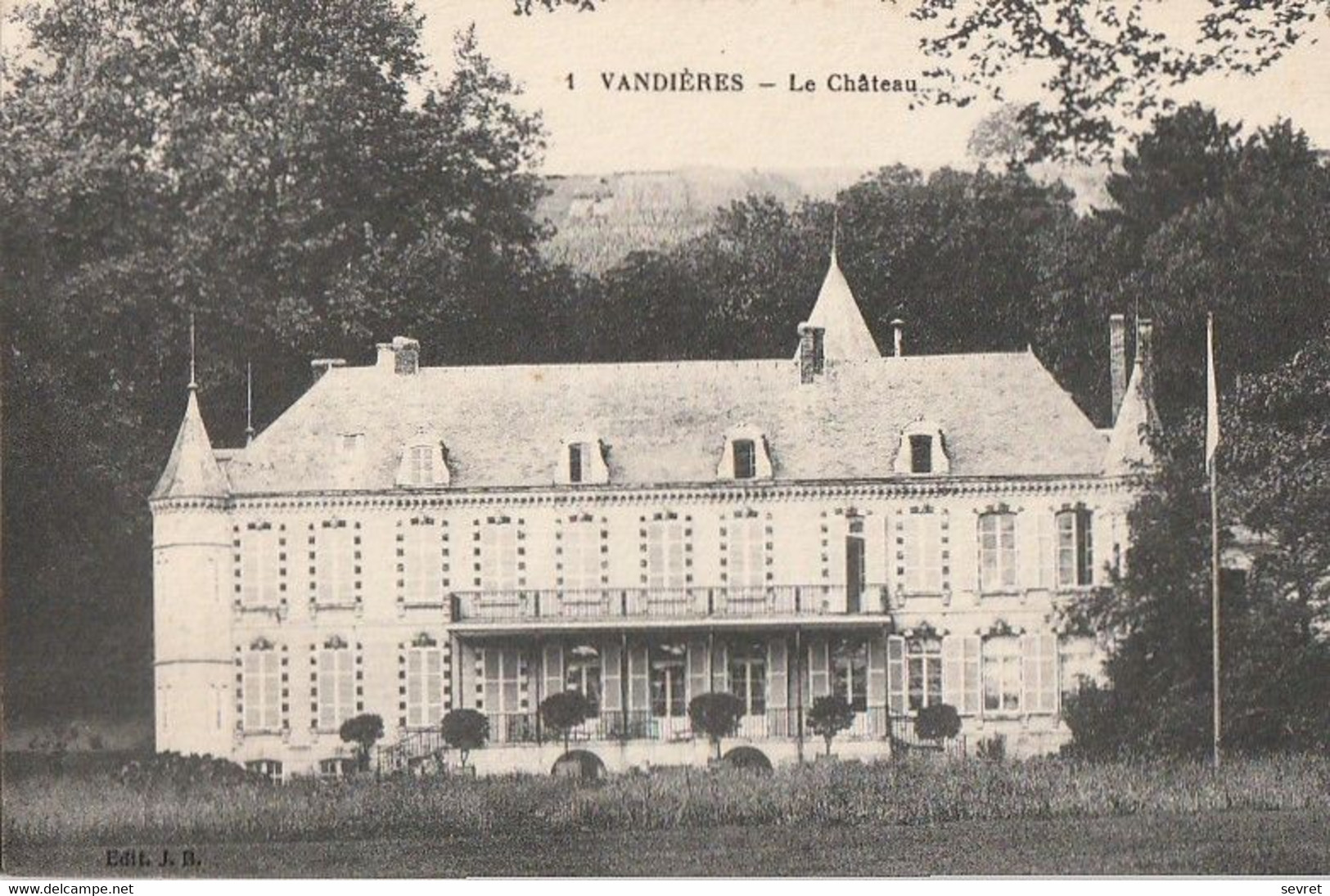VANDIERES. - Le Château. Beau Plan - Sonstige & Ohne Zuordnung
