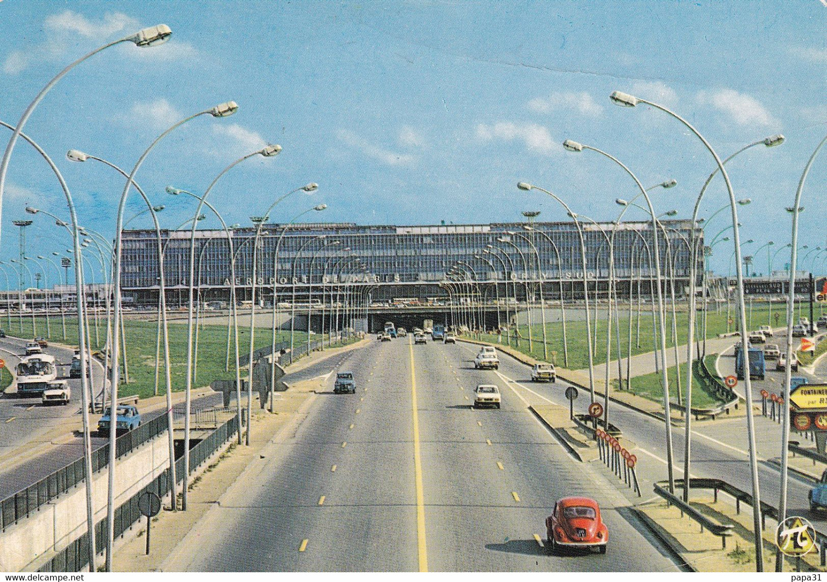 AEROPORT  DE PARIS ORLY - L'Aérogare Sud - Aérodromes