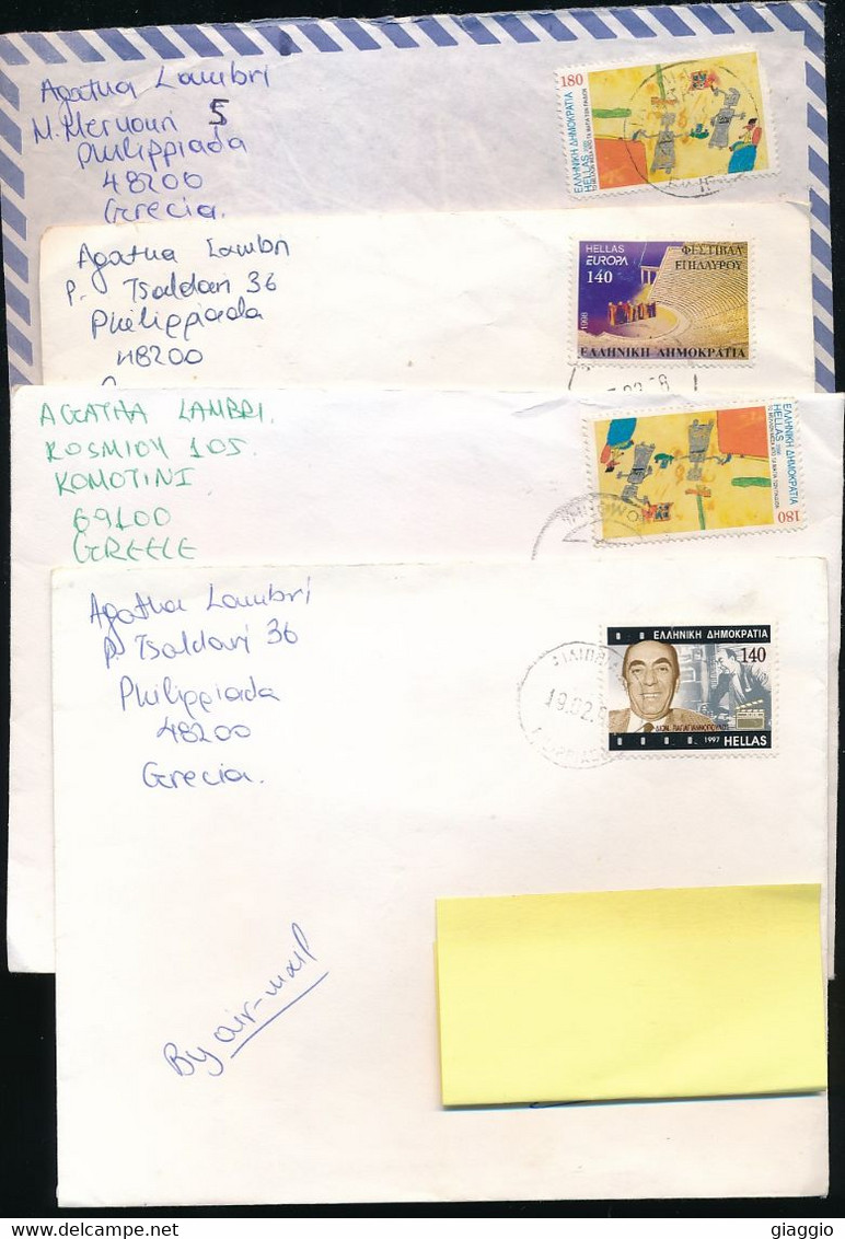 °°° GREECE - 10 PIECES °°° - Storia Postale