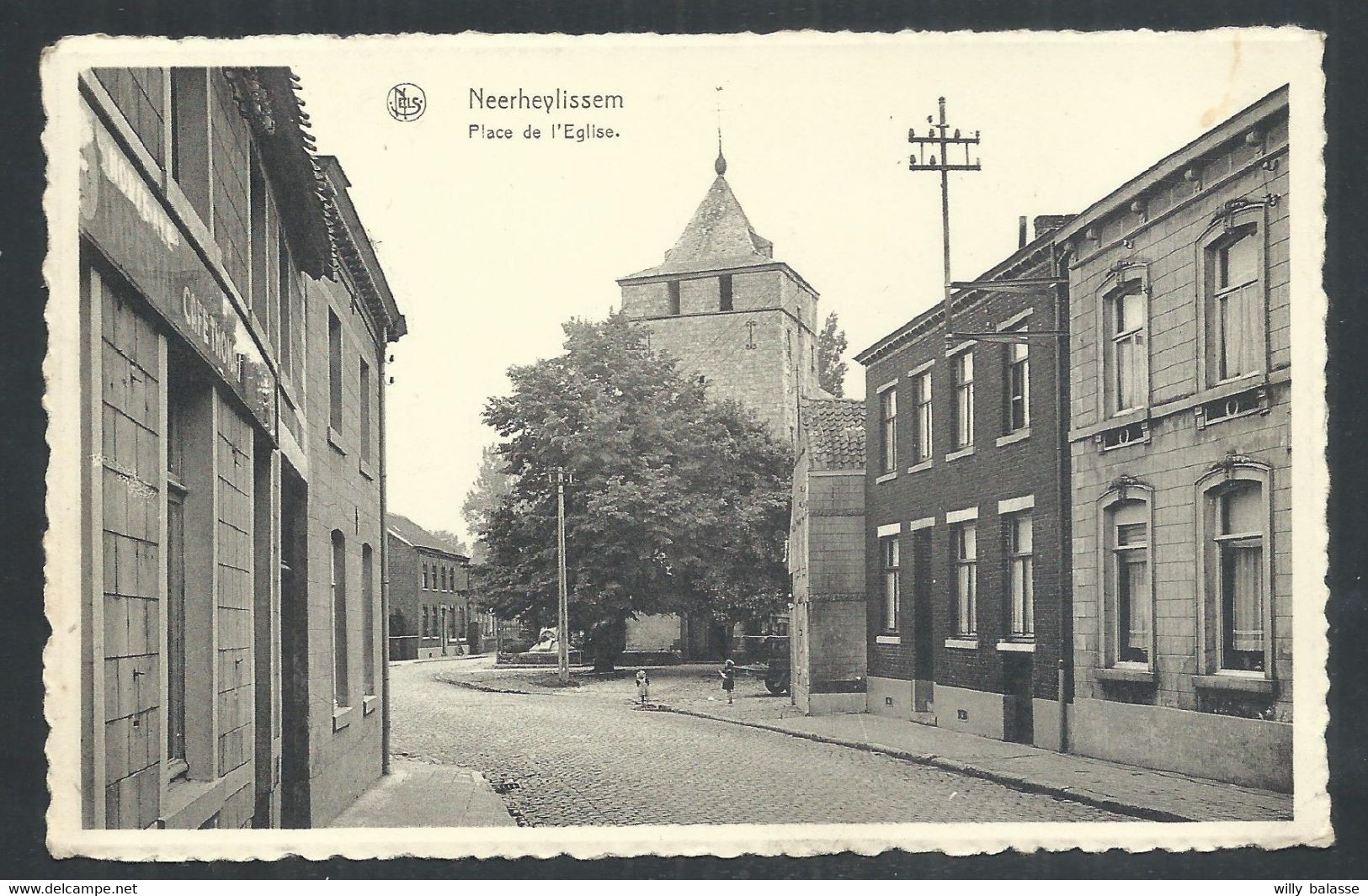 +++ CPA - NEERHEYLISSEM - Hélécine - Place De L'Eglise - Nels  // - Helecine