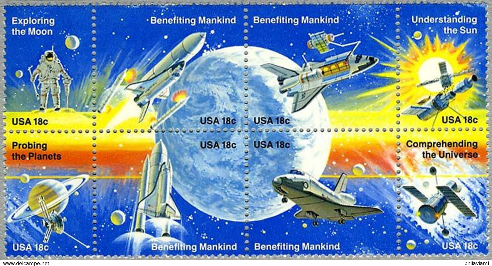 Etats-Unis Verenigde Staten United States USA 1982 Space Research  Recherche Spatiale Space Shuttle - América Del Norte