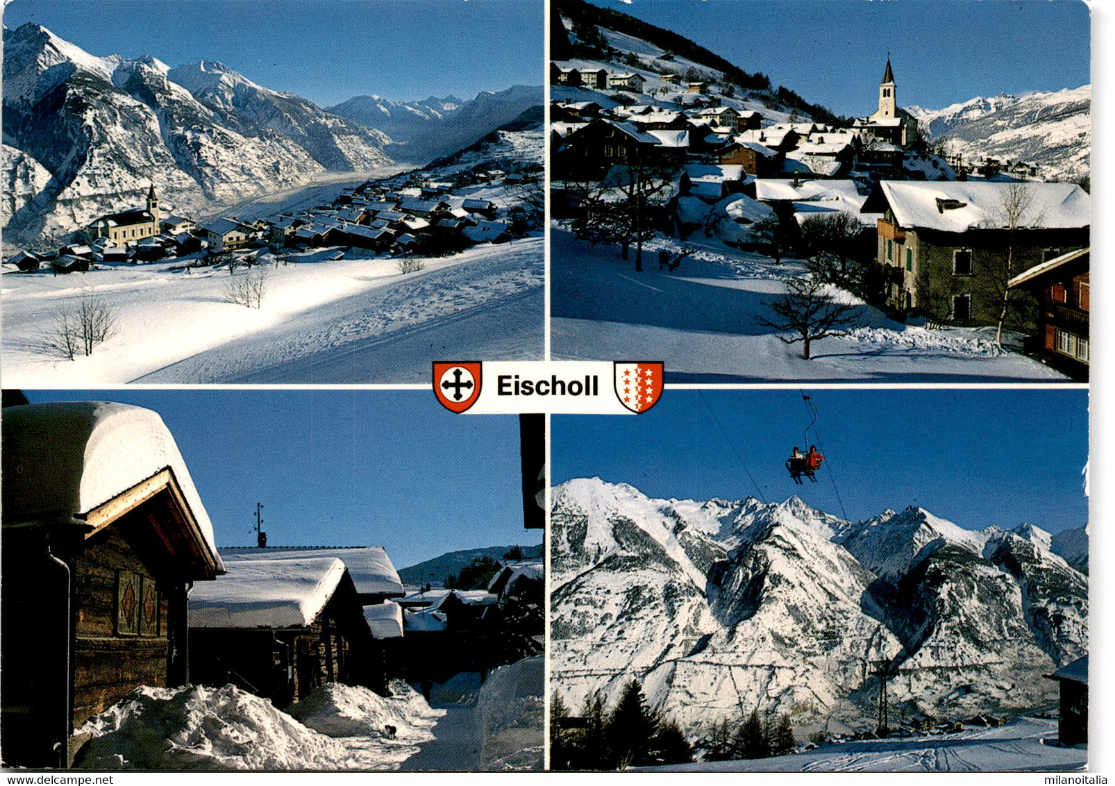 Eischoll, Wallis - 4 Bilder (46766) * 15. 2. 1989 - Eischoll