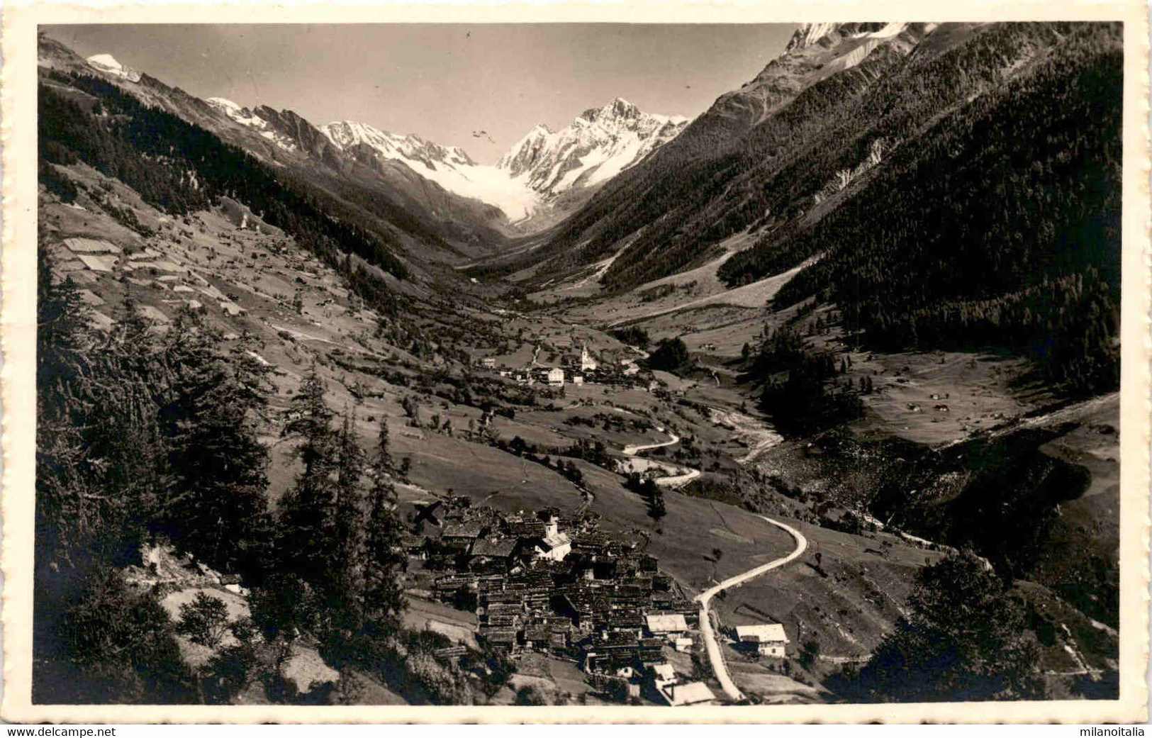 Lötschental G. Langgletscher, Ferden U. Kippel (7571) * 23. 7. 1938 - Phot. Gyger - Ferden