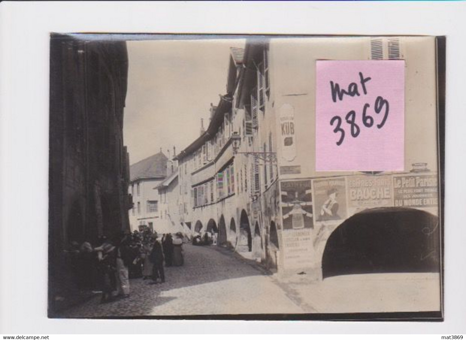 ANNECY RUE ILE 74 Photo Originale - Lieux