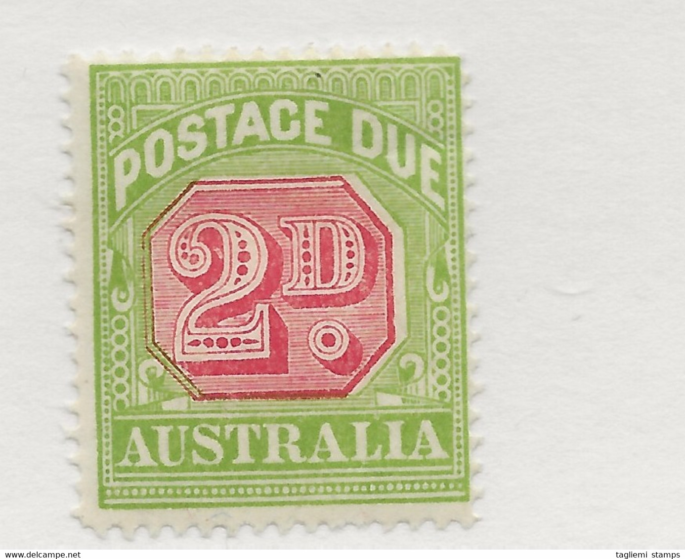 Australia, 1931, Postage Due, D102, Mint Hinged (Perf 14) - Segnatasse
