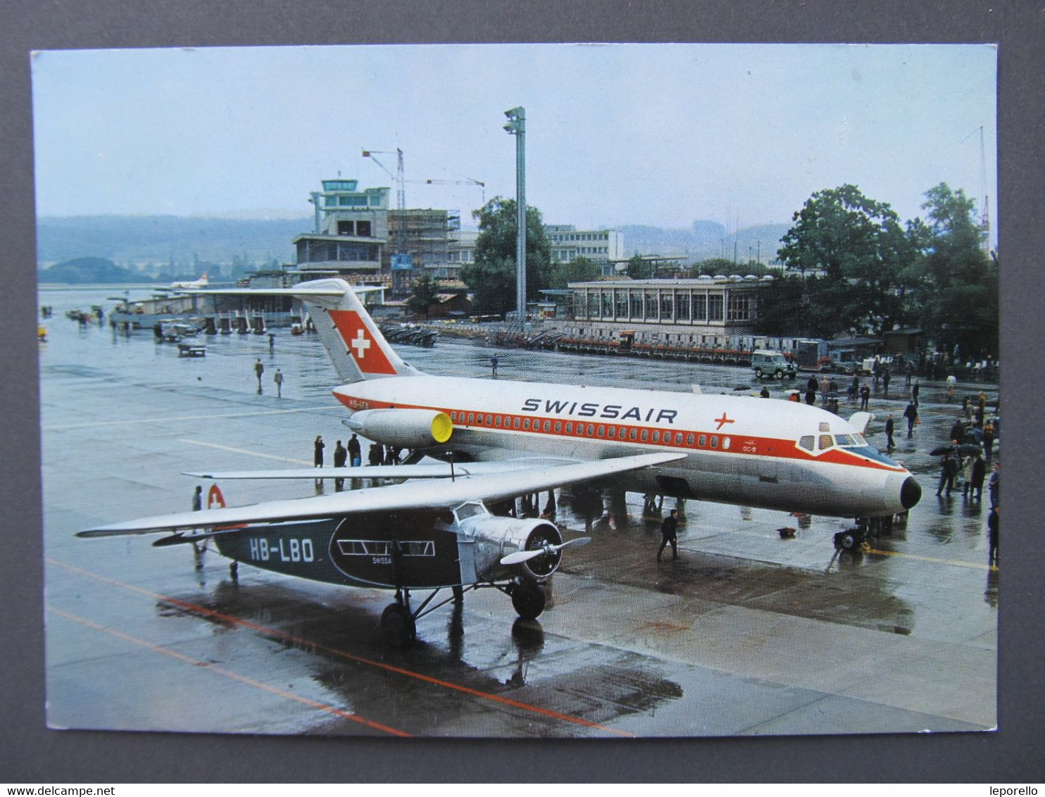 AK ZÜRICH KLOTENDougkas DC9 Flughafen Airport   /////   D*46681 - Kloten