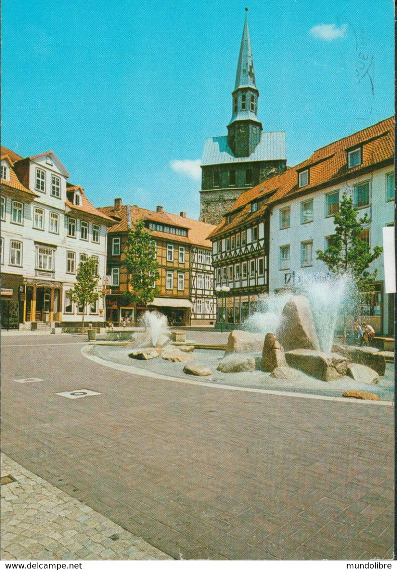 OSTERODE / Harz - Marktplatz Mit Kirche - Osterode