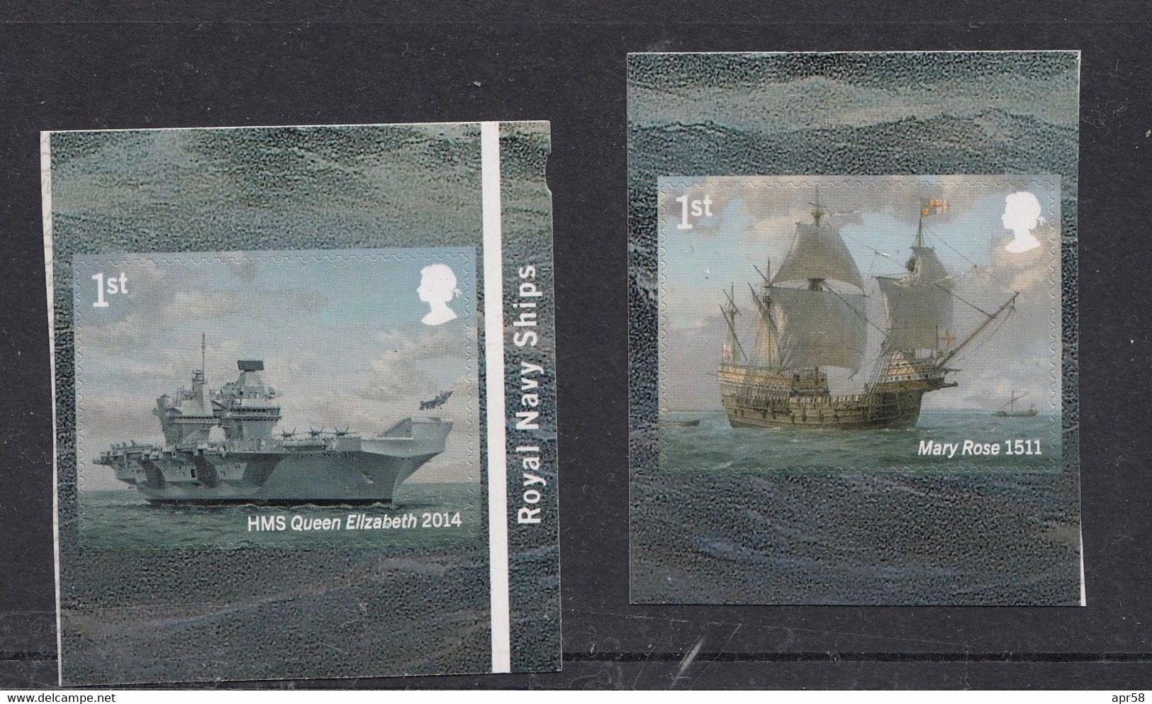 2019 Royl Navy Ships - Unused Stamps