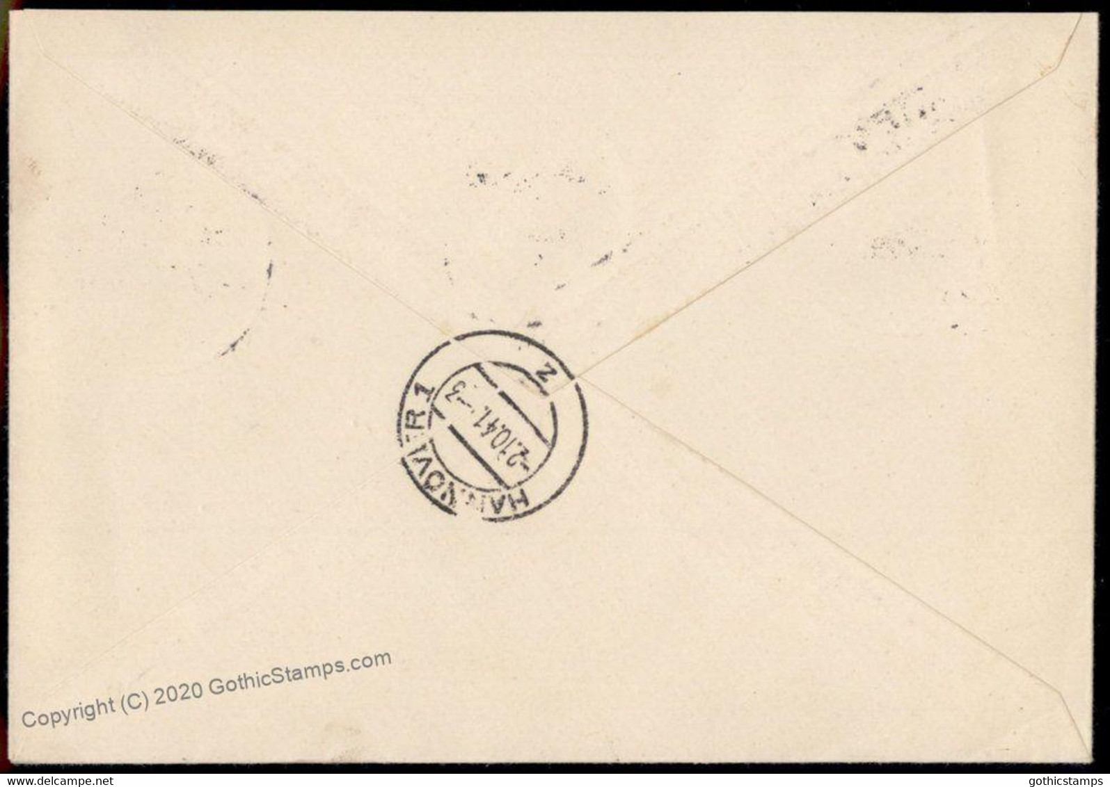 Germany 1941 Wiener Messe Vienna Expo Commemorative Set Registered Cover 71759 - Autres & Non Classés