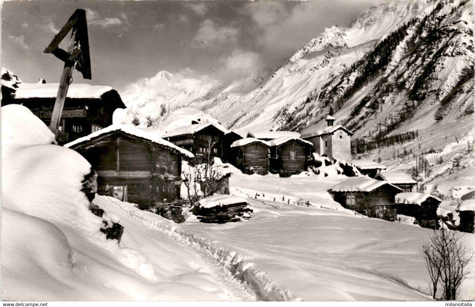 Eisten Im Lötschental (10339) * 27. 12. 1959 - Phot. Gyger - Eisten