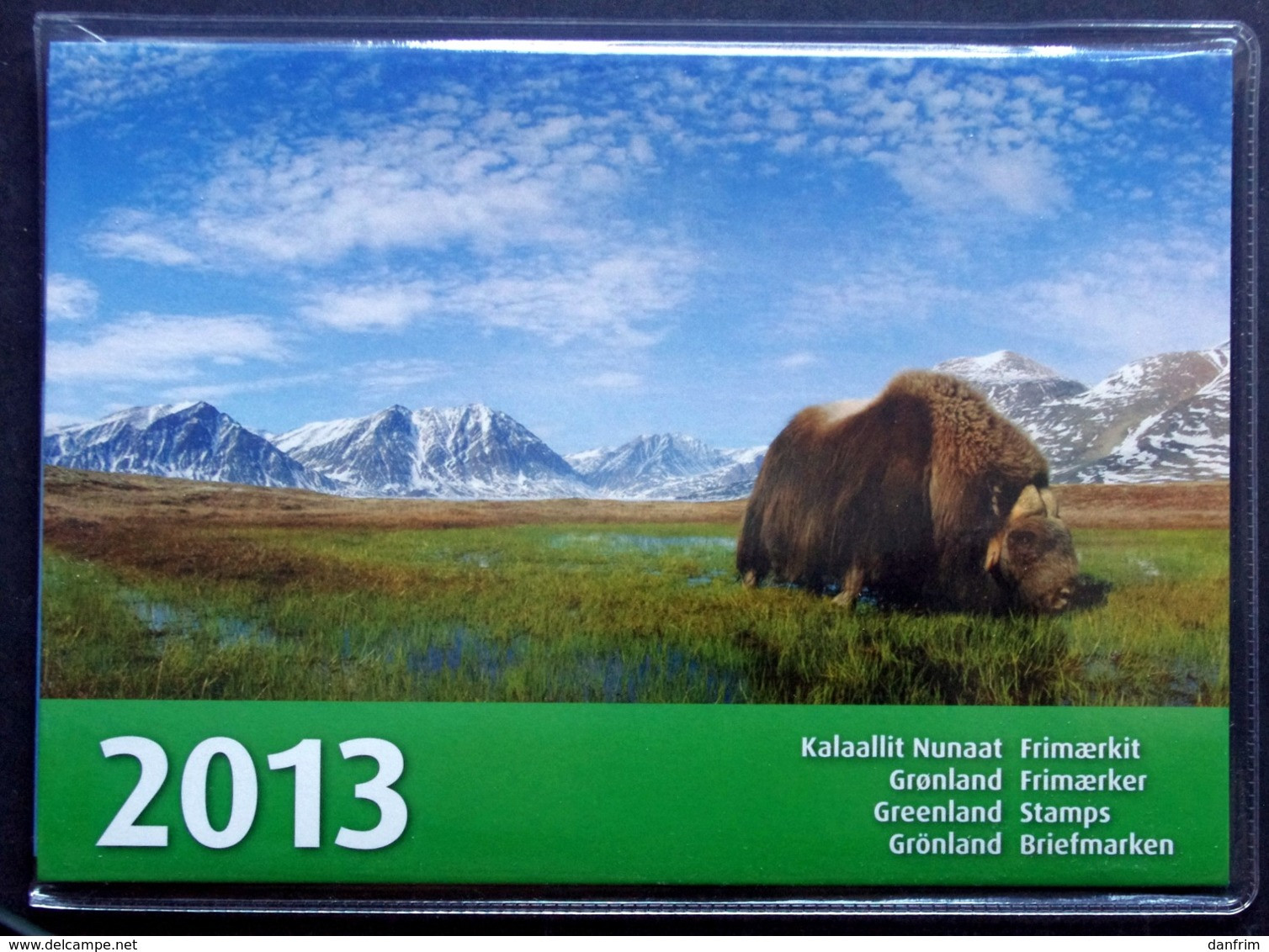 GREENLAND 2013 Year Pack  Complete Map, (**)  ( Lot Kas) - Volledige Jaargang