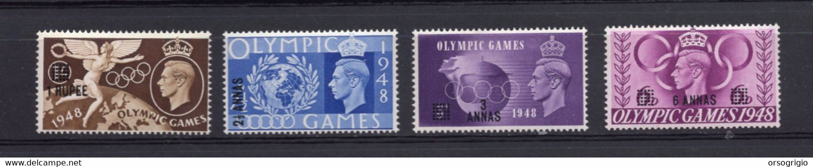 GRAN BRETAGNA - OLYMPIC GAMES - (senza Soprastampa) - Zomer 1948: Londen