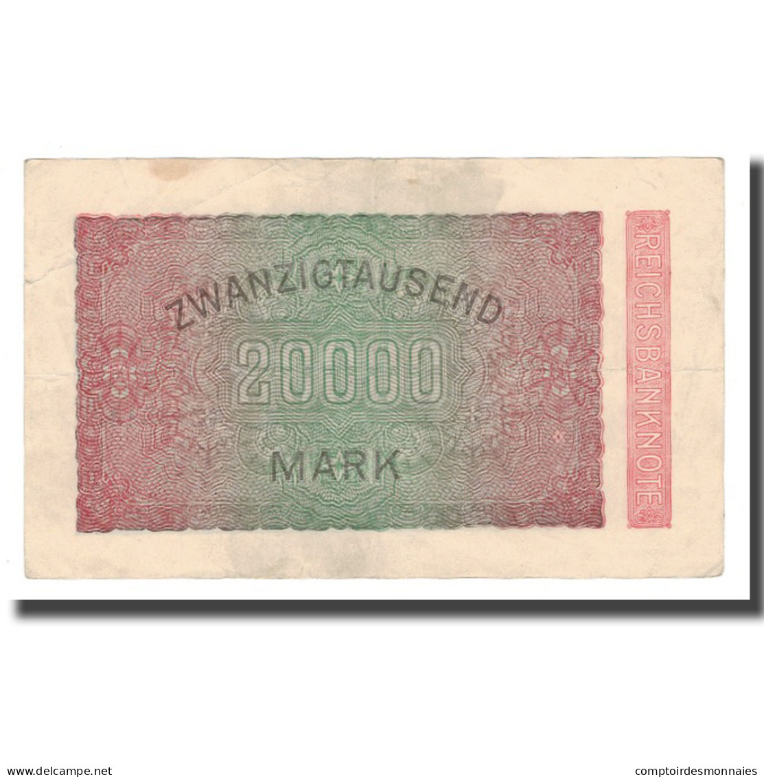 Billet, Allemagne, 20,000 Mark, 1923, 1923-02-20, KM:85c, SUP - 20.000 Mark