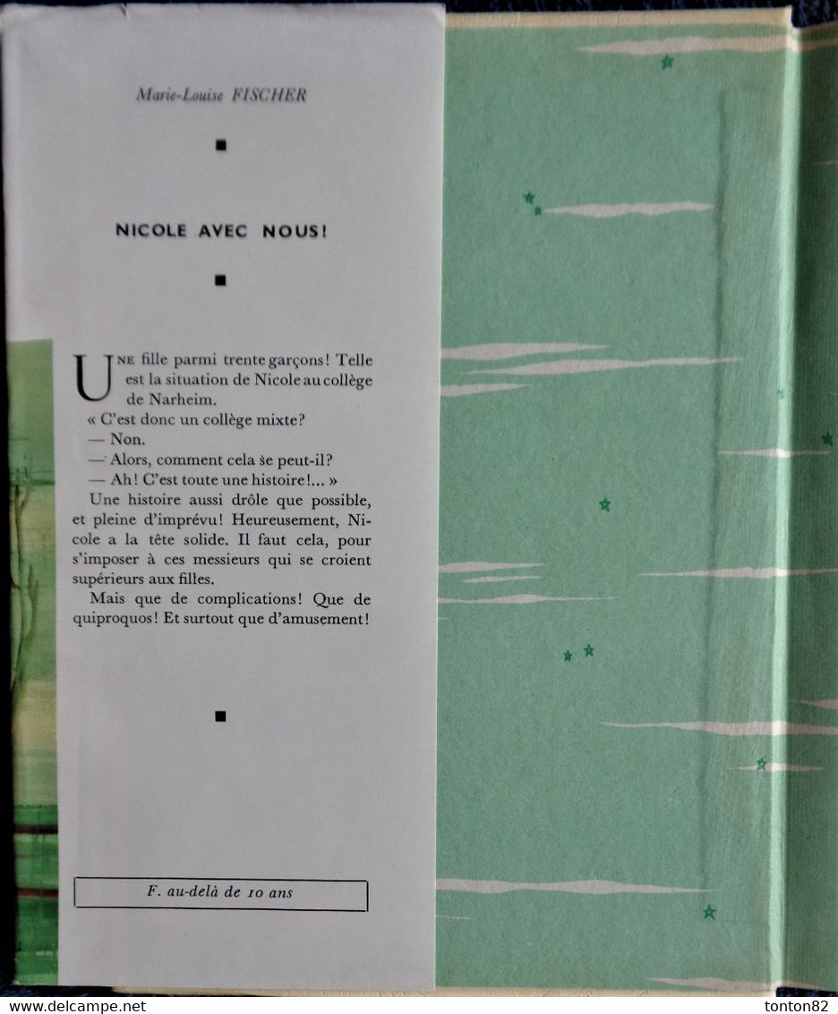 Marie-Louise Fischer - Nicole Avec Nous ! - Idéal Bibliothèque  N° 250 ( 1963 ) . - Ideal Bibliotheque