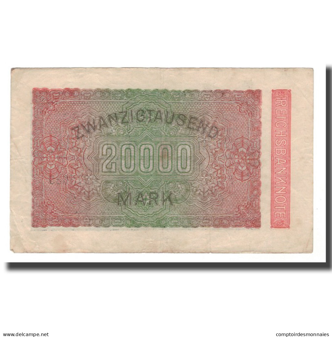 Billet, Allemagne, 20,000 Mark, 1923, 1923-02-20, KM:85c, TTB - 20000 Mark